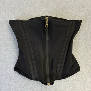 Women’s Ann Michell Waist Trainer Corset 4XL Black Colombian Shapewear Zip Hook